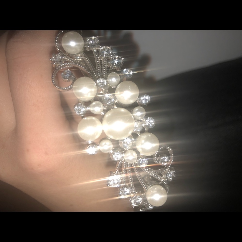 Adult pearl headband